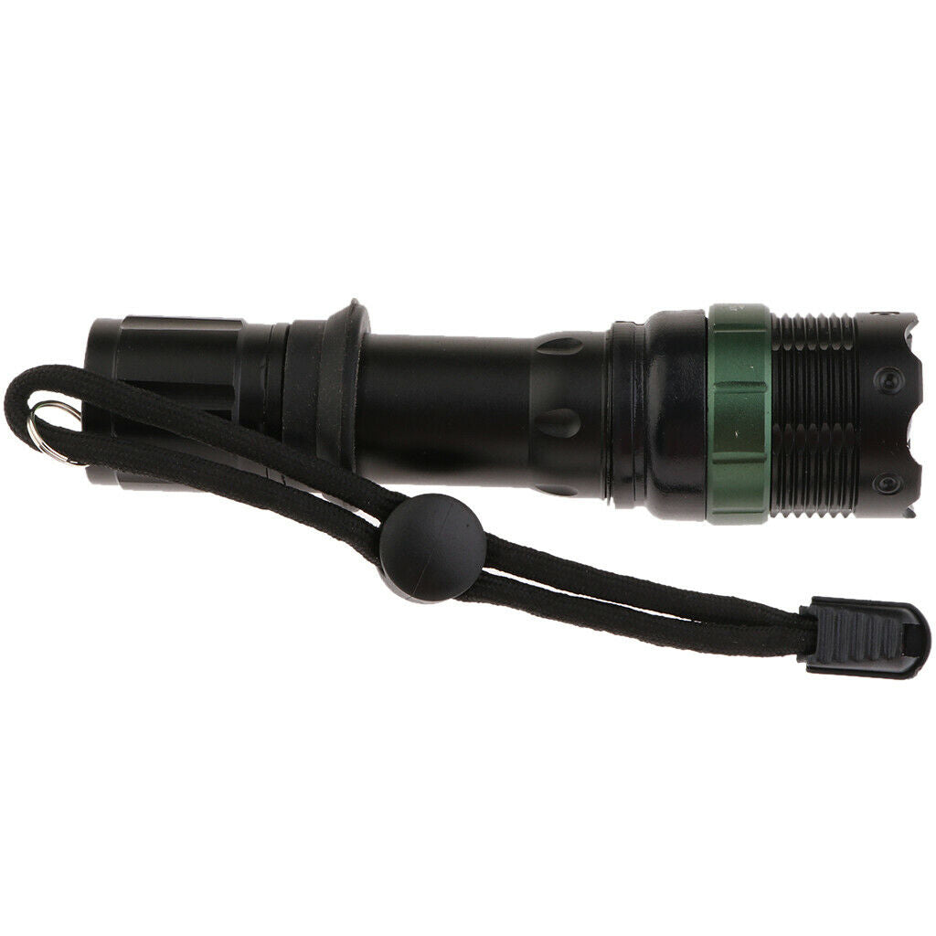 LED Light Rechargeable Flashlight Zoomable Super Bright Light Torch
