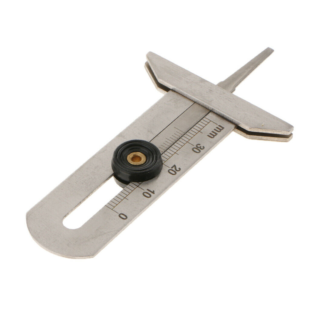 Car 0~30mm Tyre Tire Tread Depth Gauge Caliper Measure Tool