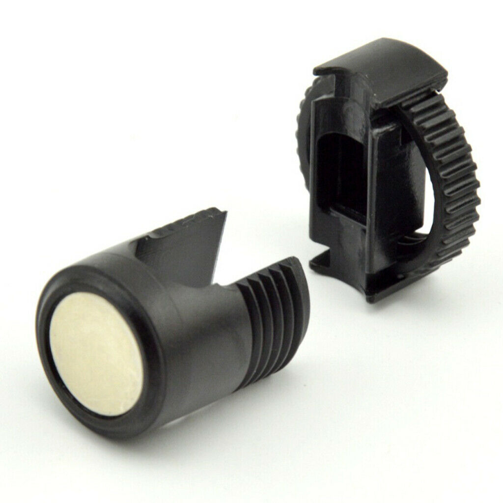 2 Pieces Scuba Diving Snorkeling Second Stage Regulator Hose Holder & Clip