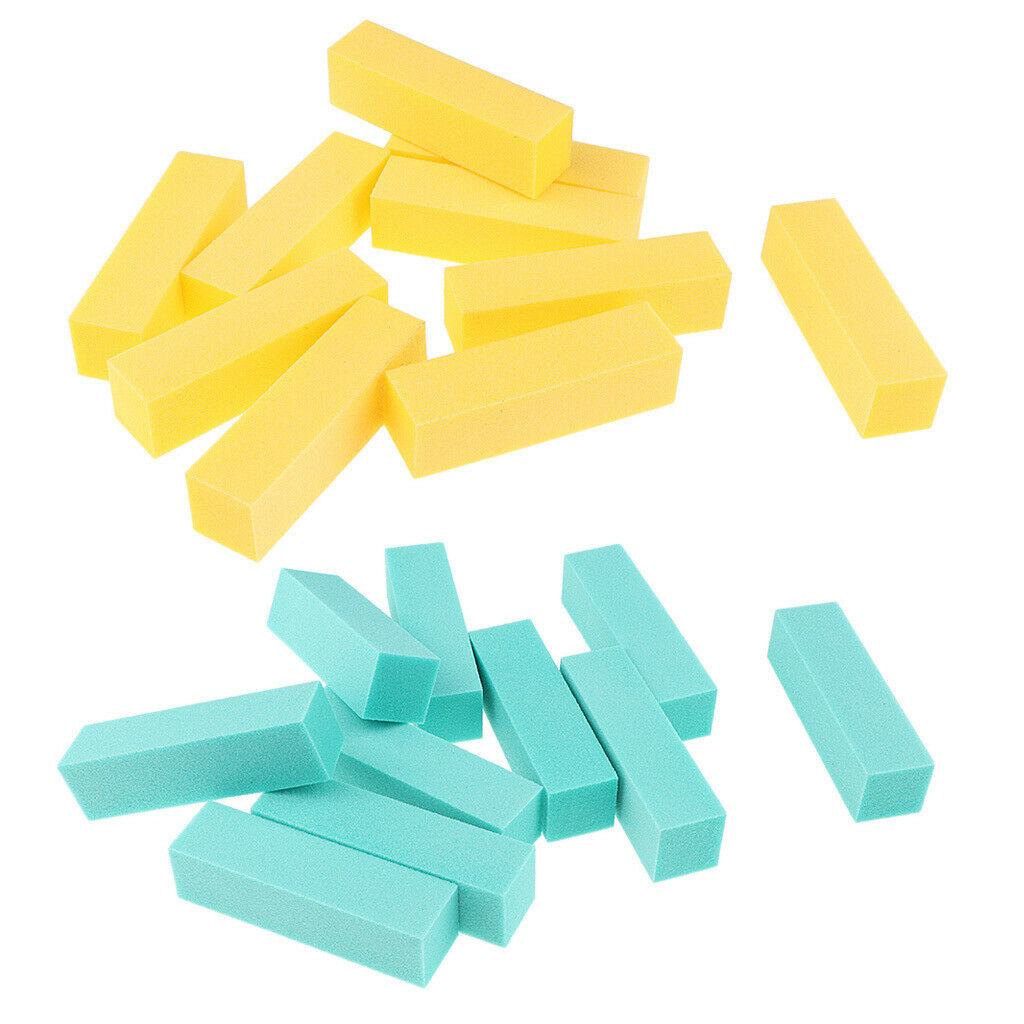20Pcs Nail Art Buffer Nail Files Tool Manicure Polishing Sanding