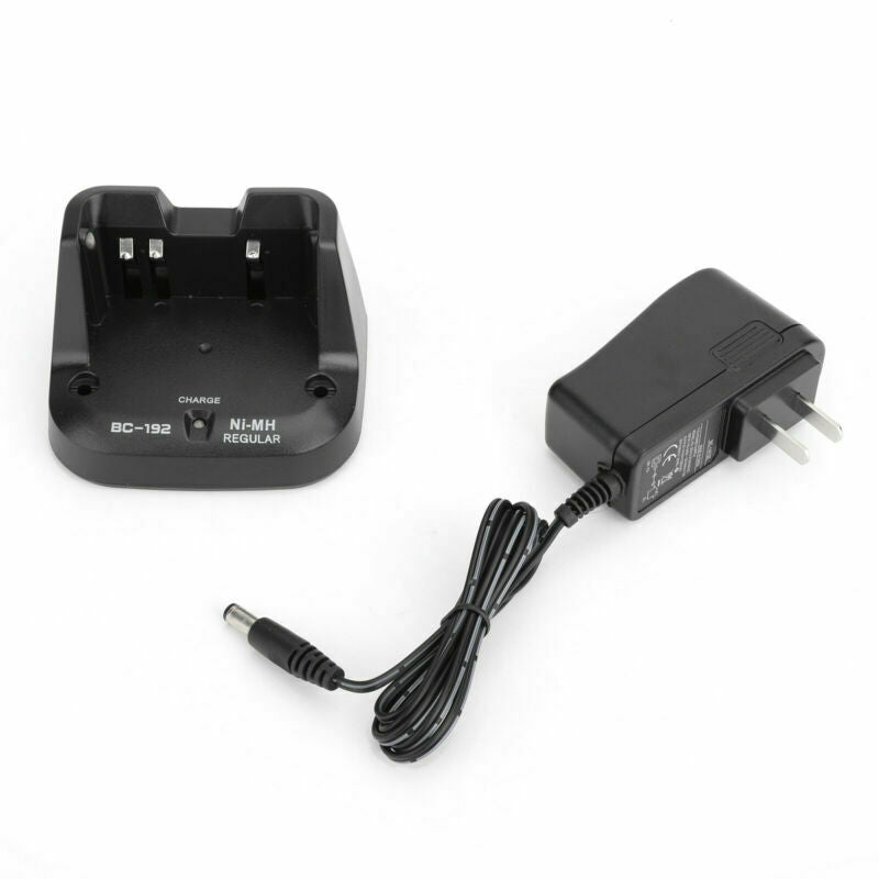 1x BC-192 Charger For Icom F3001 F4001 F4101D IC-V80 ICT70 BC192 BP264   AT2