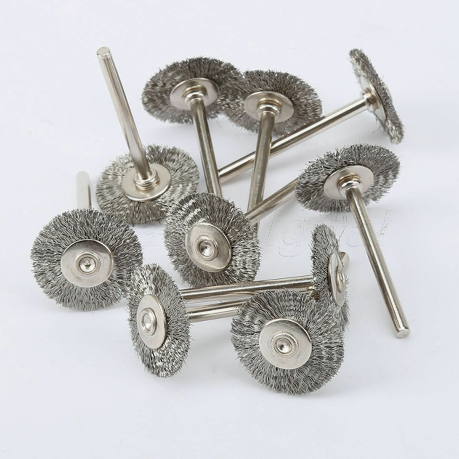 22MM Stainless Steel Wheels Wire Brushes Rotary Tools Power for Die Grinder 10X