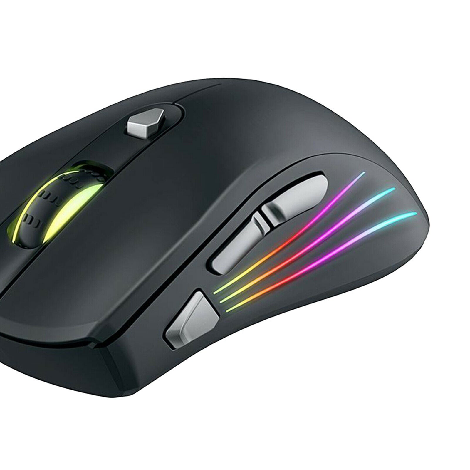 USB Gaming Mouse Comfortable 7200 DPI Ergonomic Game Mice Pro Gamer Black