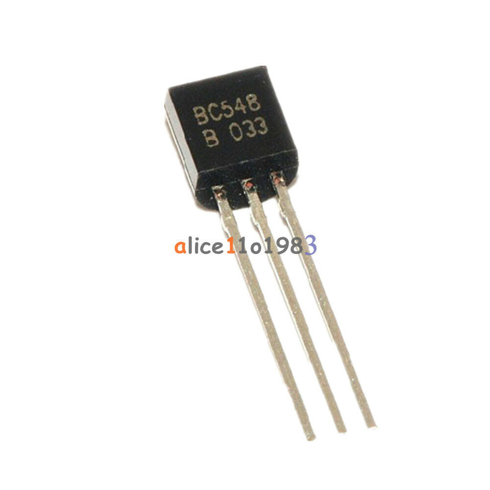 50PCS TO-92 BC548 NPN 30V 0.1A Transistor
