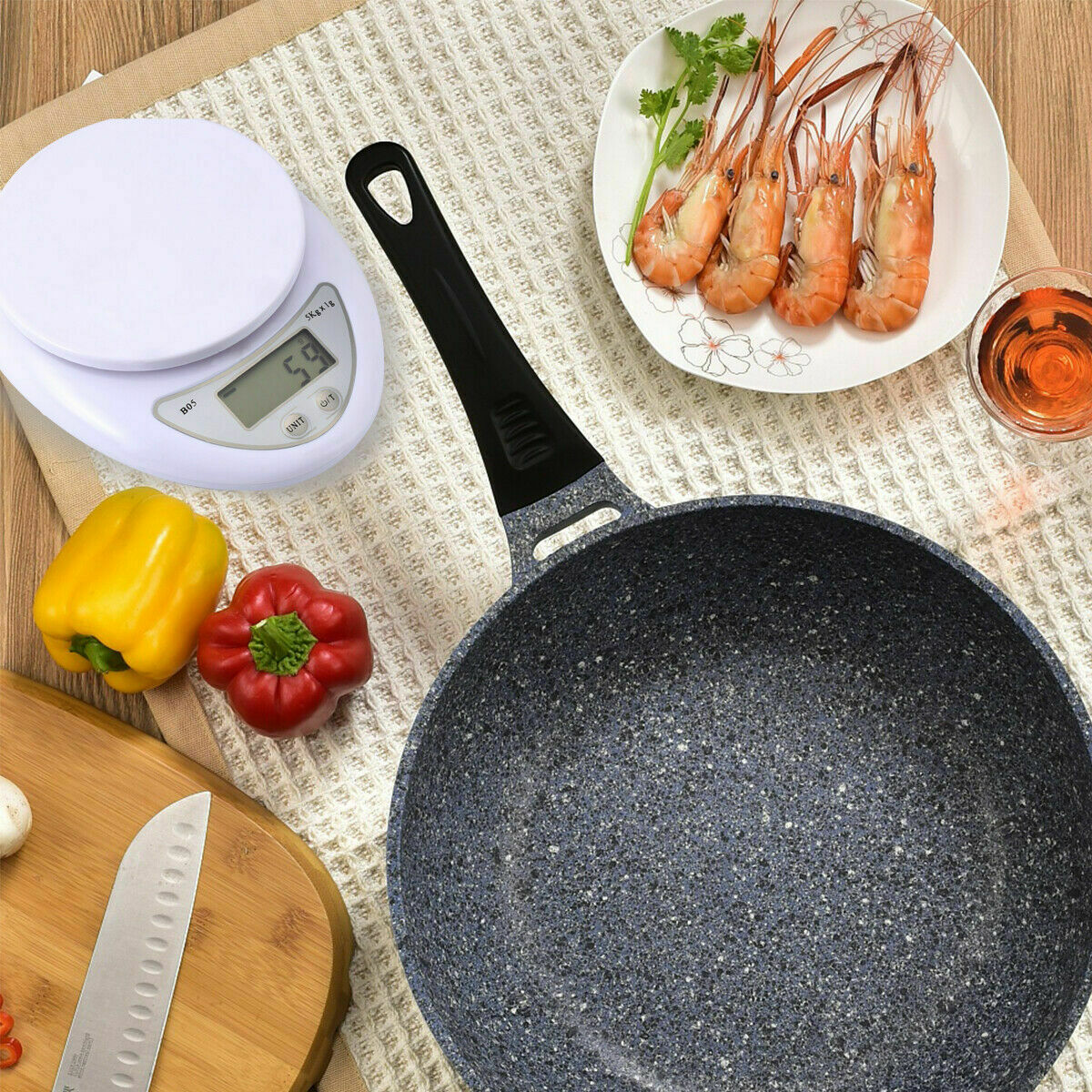 Digital Kitchen Food Cooking Scale Weigh in Pounds, Grams, Ounces, and KG New