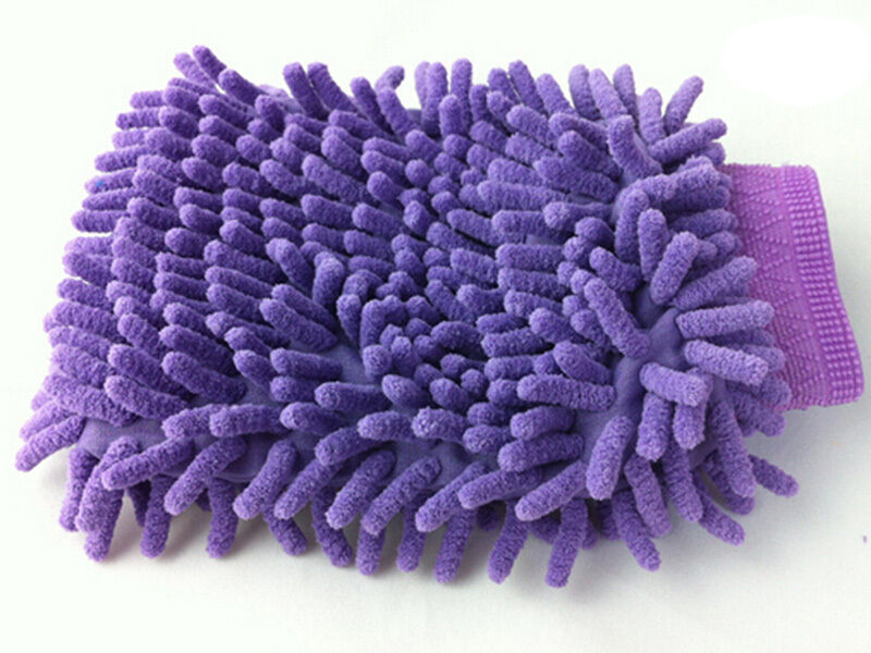 Easy Microfiber Car Kitchen Household Wash Washing Cleaning Glove Mit .l8