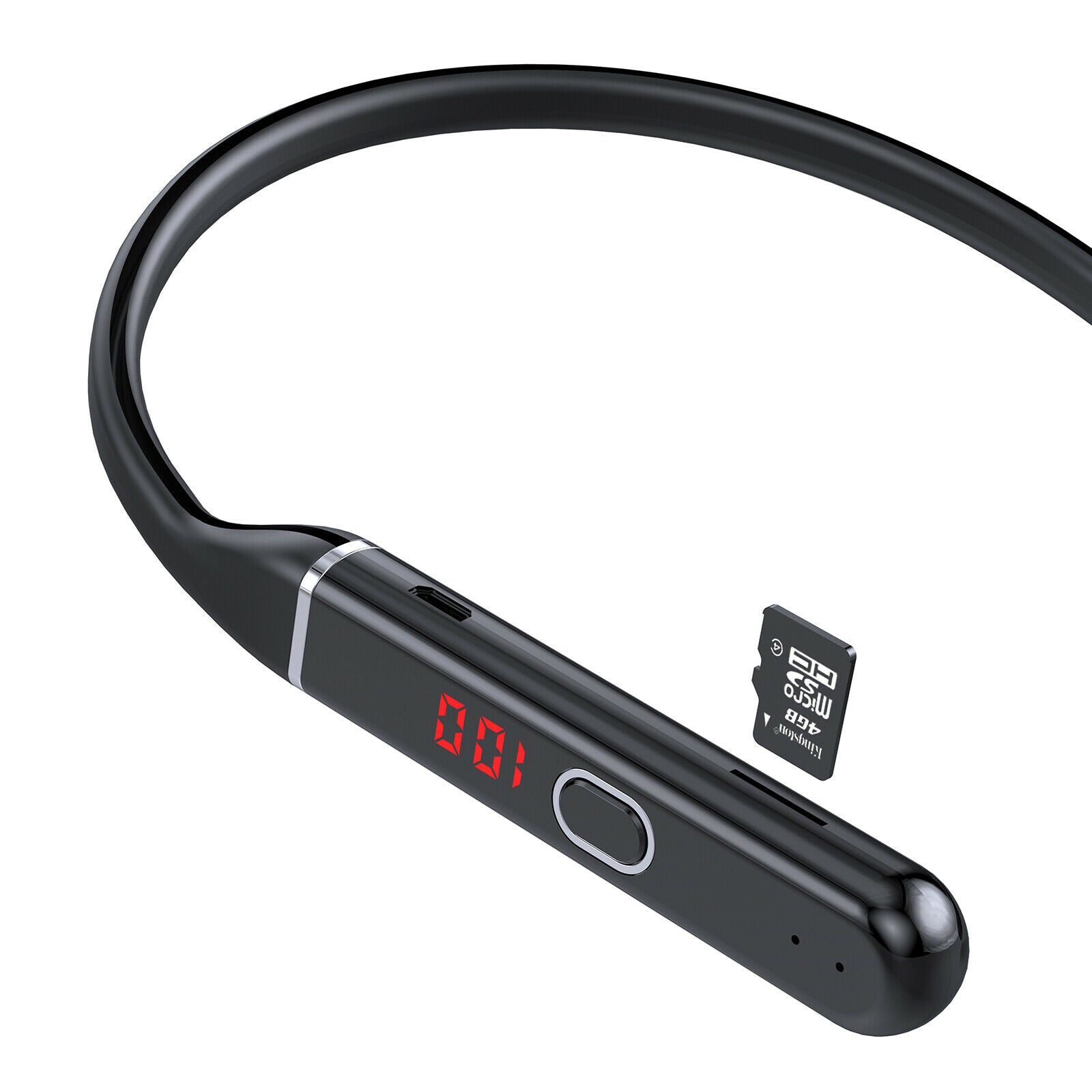 Bluetooth Headphones Neckband Sweatproof Stereo Earphones IPX3 Waterproof