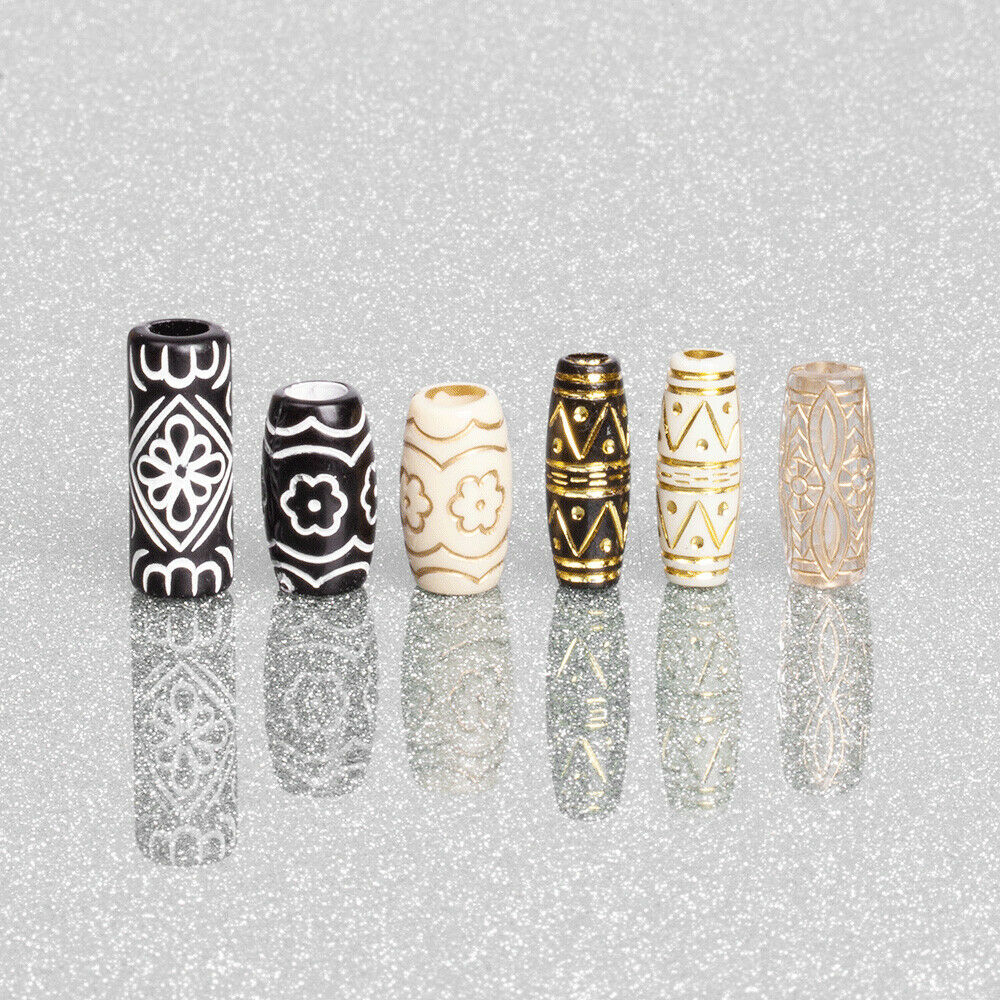 Reggae Hair Jewelry Dreadlocks Beads Cuffs Beard Tube Rings Pendants Accessories