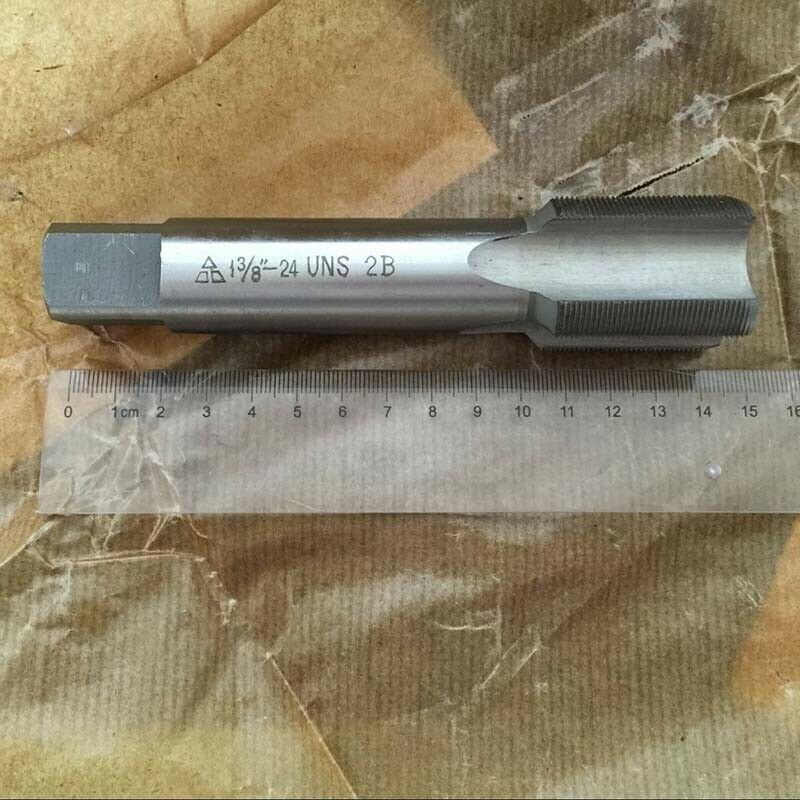 （1pcs）1 3/8" - 24 HSS Right Hand Thread Tap 1 3/8 - 24 TPI（high quality）