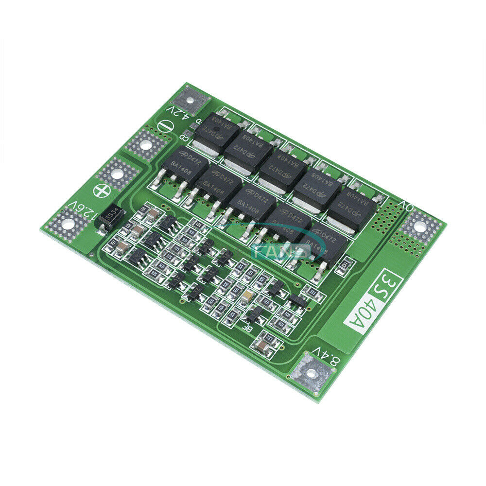 3S 40A 12.6V Li-ion Lithium Battery Protect Board Enhanced Development Board