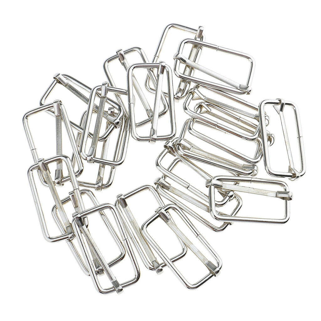 Durable 80 Packs for Making Purse Harnesses Dog Collars Craft 32x16x2.8mm