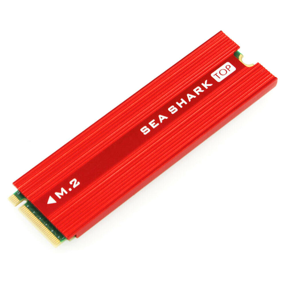 M.2 NGFF/NVMe SSD Cooler Heatsink Aluminum Alloy HDD Thermal Cooling Pad @