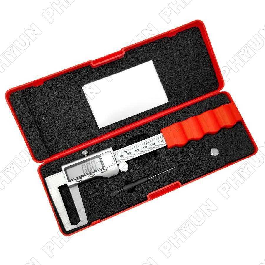 Brake Disc Rotor Gauge Caliper Micrometer Inch/mm Electronic Digital LCD Screen