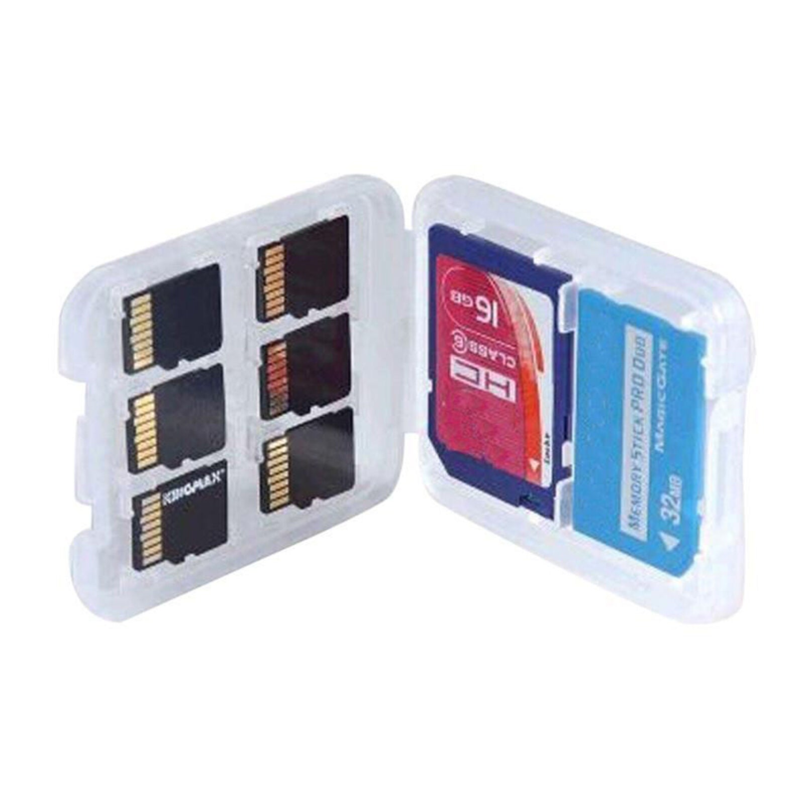 New 8 Slots Micro SD TF SDHC MSPD Memory Card Storage Box Protecter Case Holder