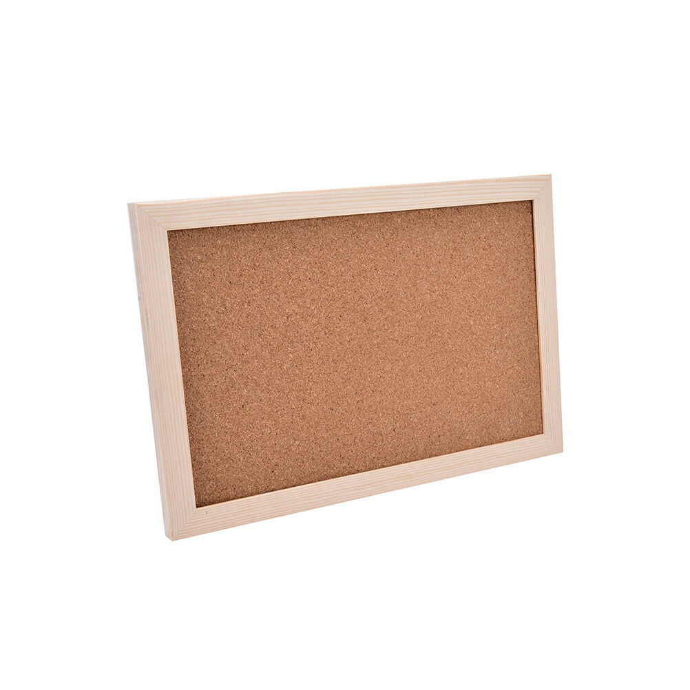 Natural Wood Frame Bulletin Board Office Supplier 20*30cmST8BDDD