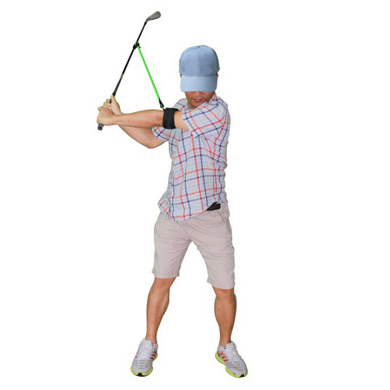 Golf Swing Trainer Latex Tube Strength Elastic Training Rope Golf EquipmentBDAU
