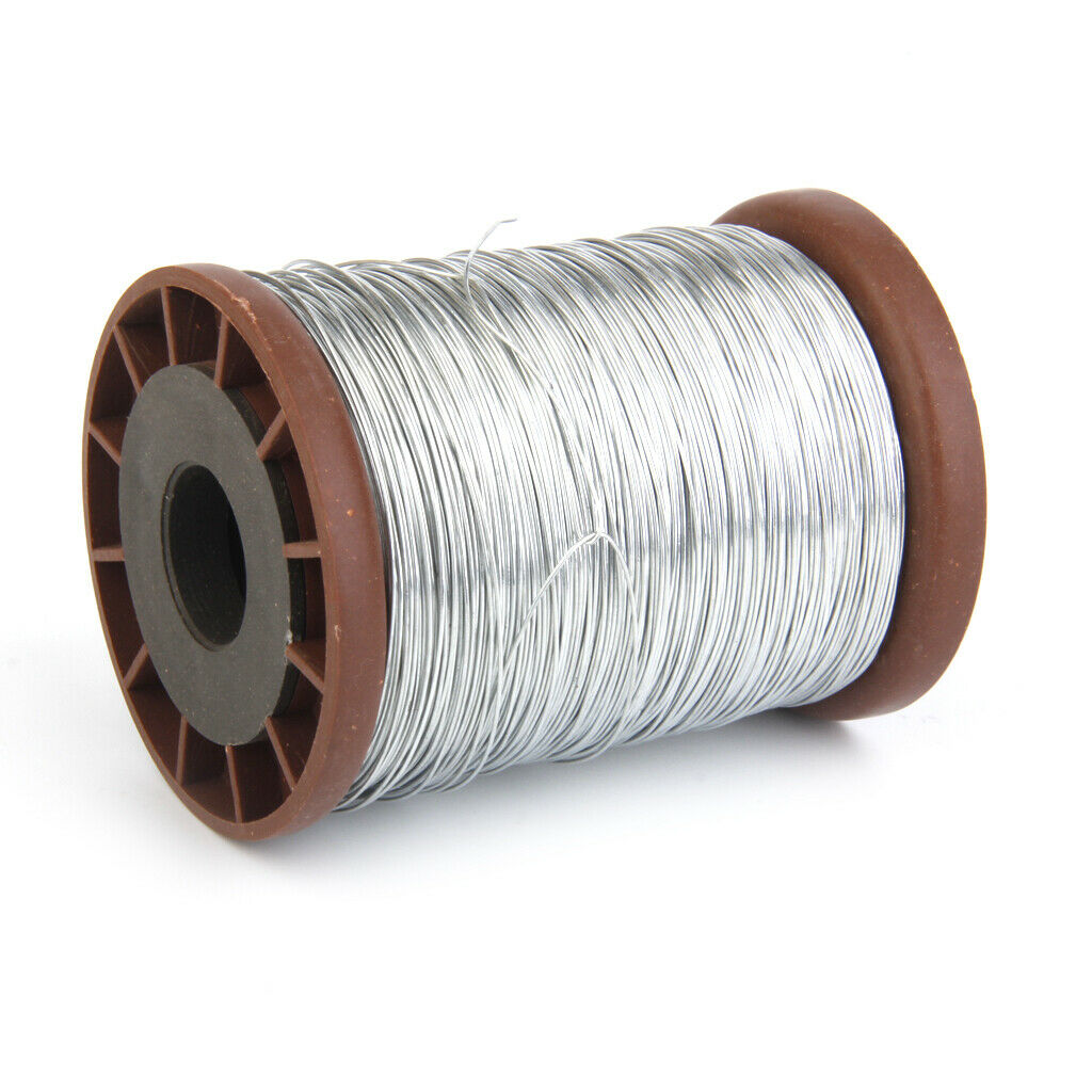 Roll 0.5mm 500G Galvanized Iron Wire For  Frames Beekeeping Tool Garden Yard