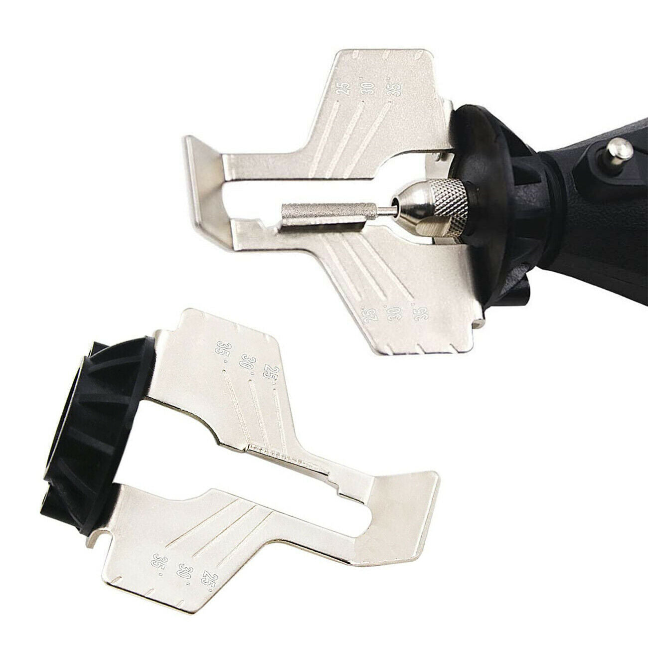 Chain Saw Sharpening Attachment Sharpener Guide Drill Adapter Head Chainsaw LIN