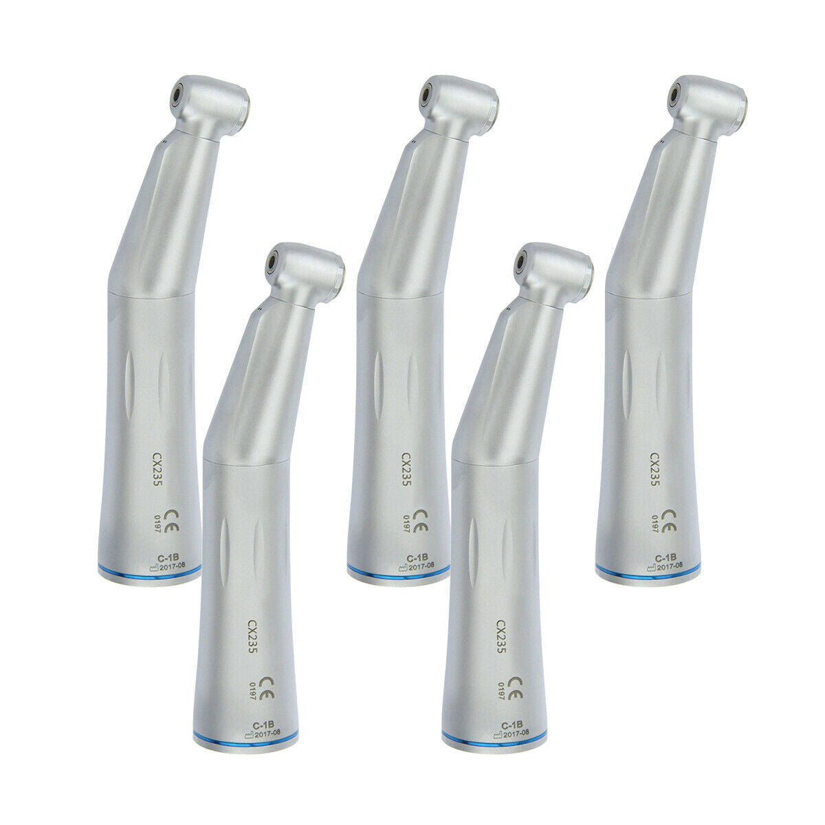 5X COXO Dental Inner Water Button Contra Angle Low Speed Handpiece CX235 C-1B