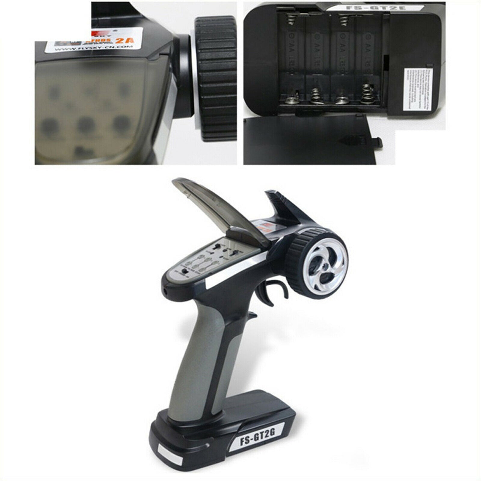 2 Channel RC Boat Transmitter w/ Receiver Set RC Crawler Parts Accessories