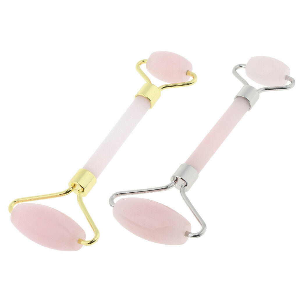 2 Units Jade Gua Sha Rollers Tools for Home, Travel, Beauty Salon