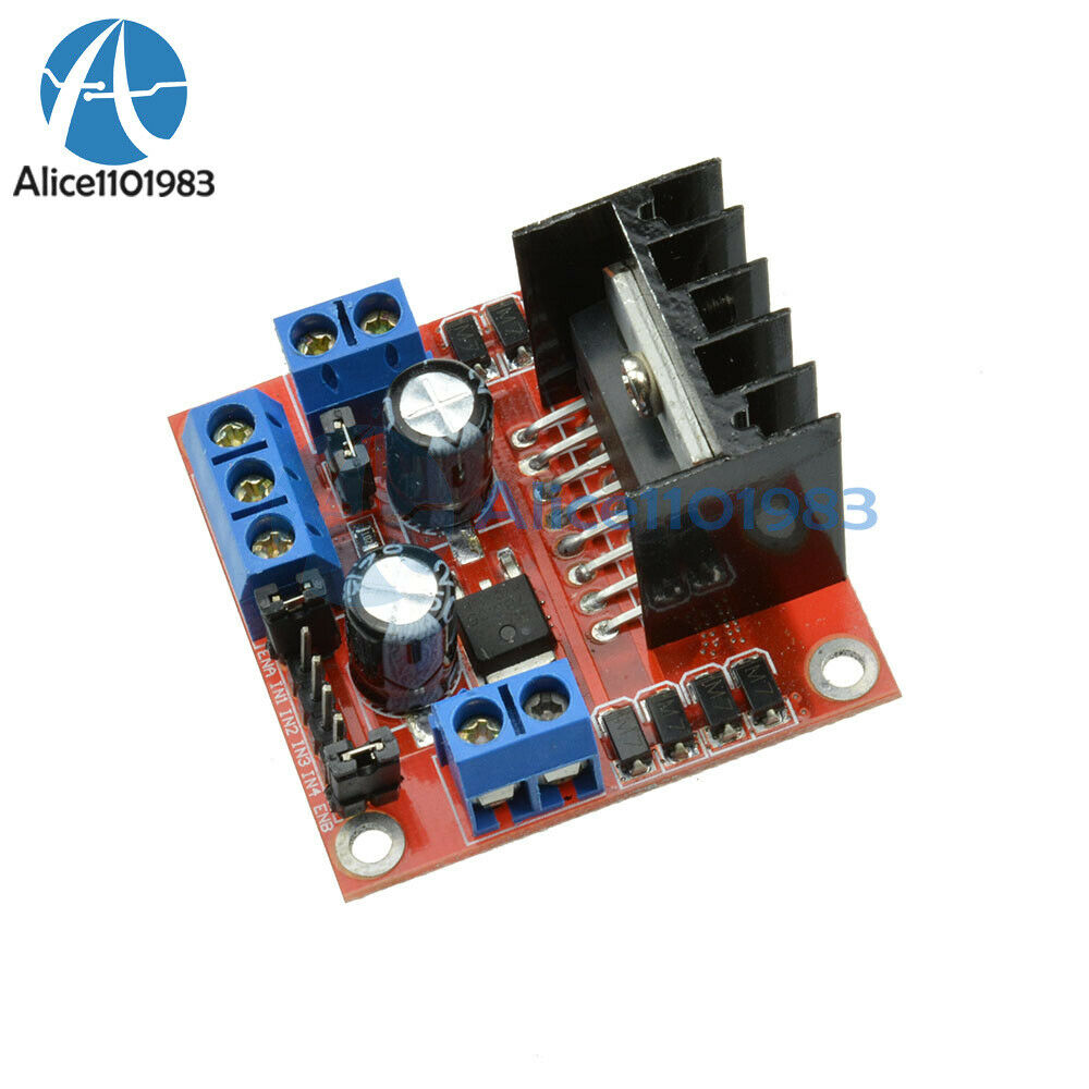 5PCS 25W L298N Dual HBridge DC Stepper Motor L298N Drive Controller Board Module