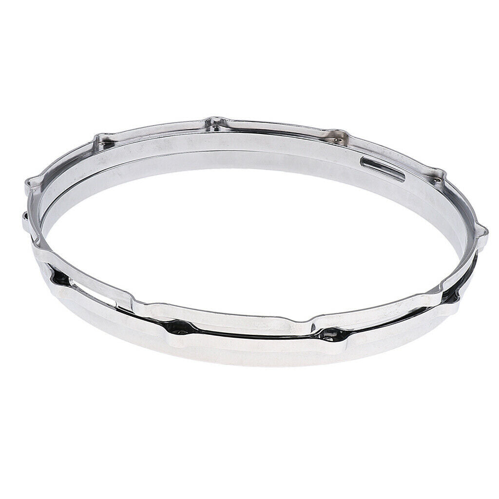 2pcs 14 Inch Snare Drum Plating Hoop Ring for Percussion Parts Accessories
