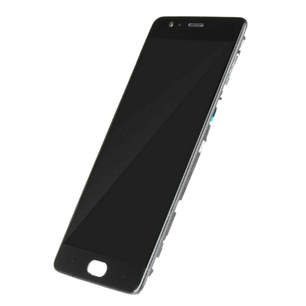 Replacement for LCD screen and digitizer assembly with black frame for