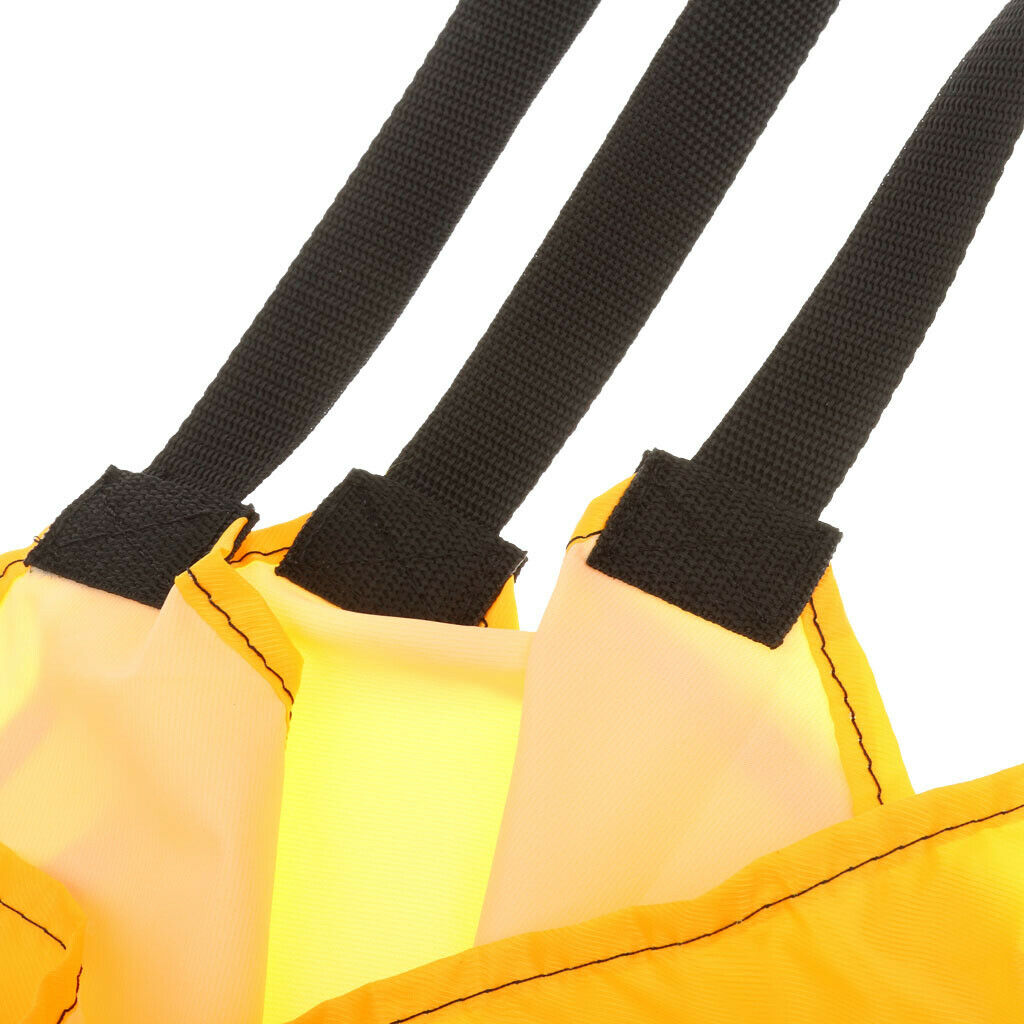 Swimming Pool Resistance Trainer Power Speed Water Bag Swim Aid Yellow L