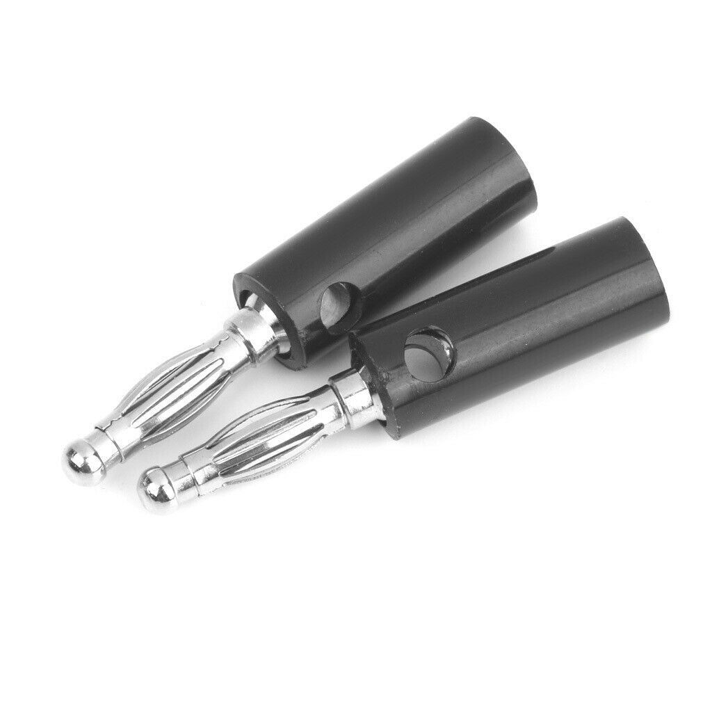 4mm Insulated Banana Plugs   Connector 10Pcs