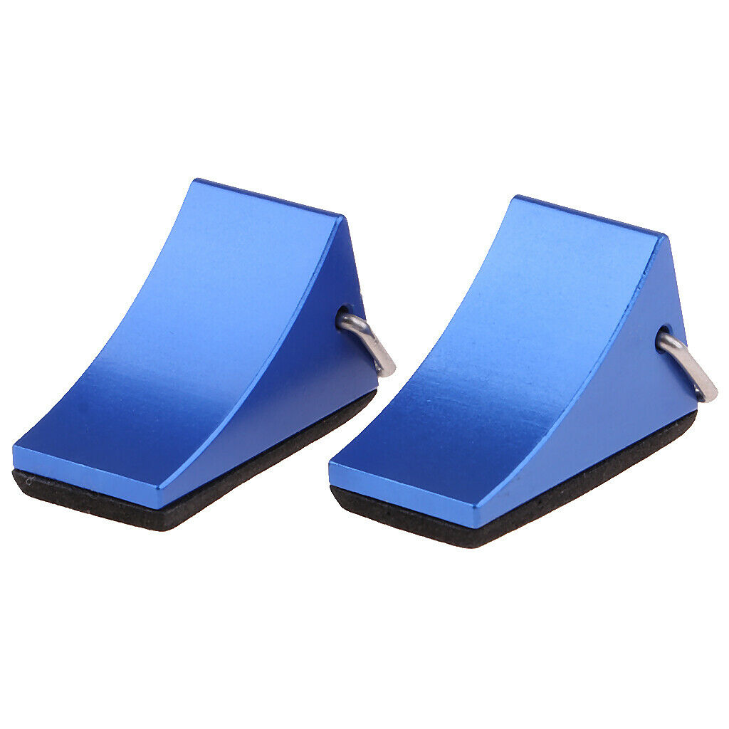 2pcs 1/10 Scale Wheel Stop Tire Chos Wedge For RC  Crawler Tractor