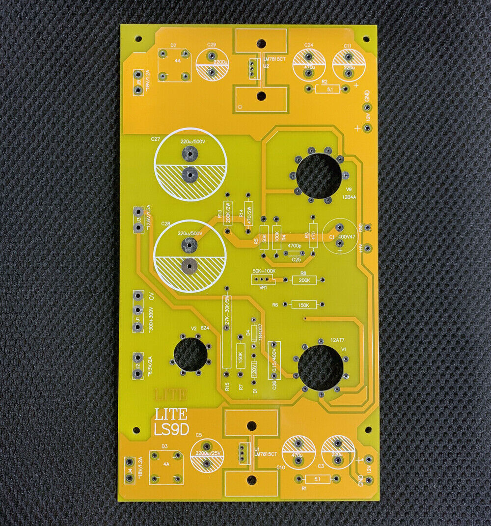 LS9D Tube Voltage Stabilized Power Supply Board Blank Board