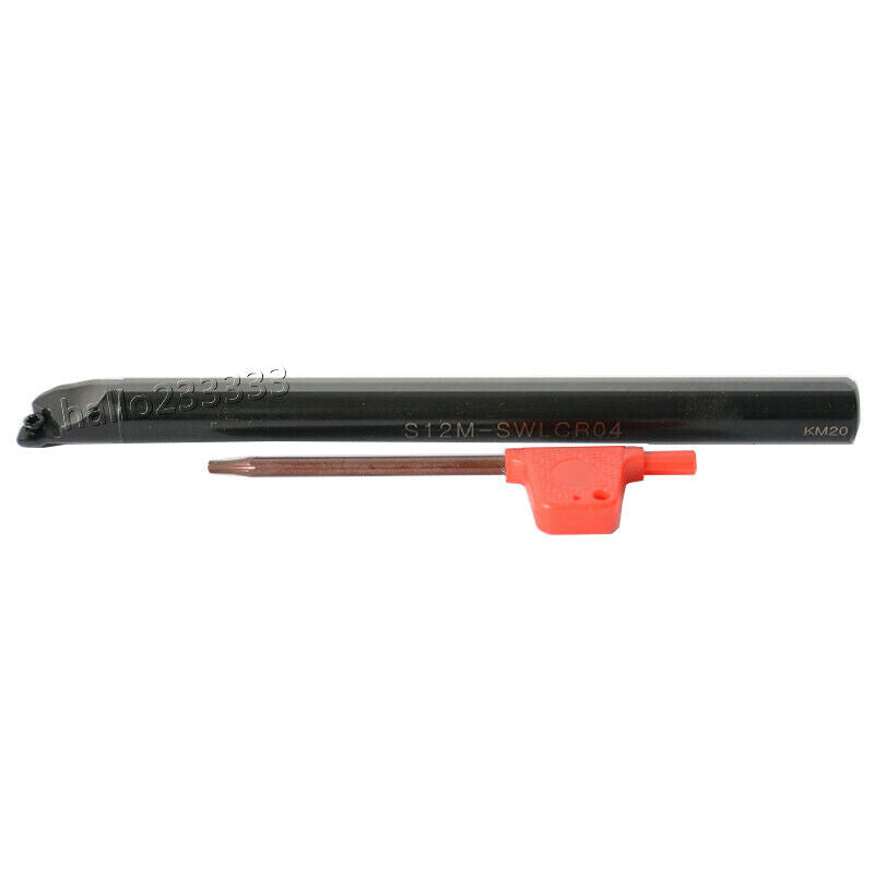 S12M-SWLCR04(12×150mm)Internal Lathe Boring Bar Turning Tool For WCMT0402 insert