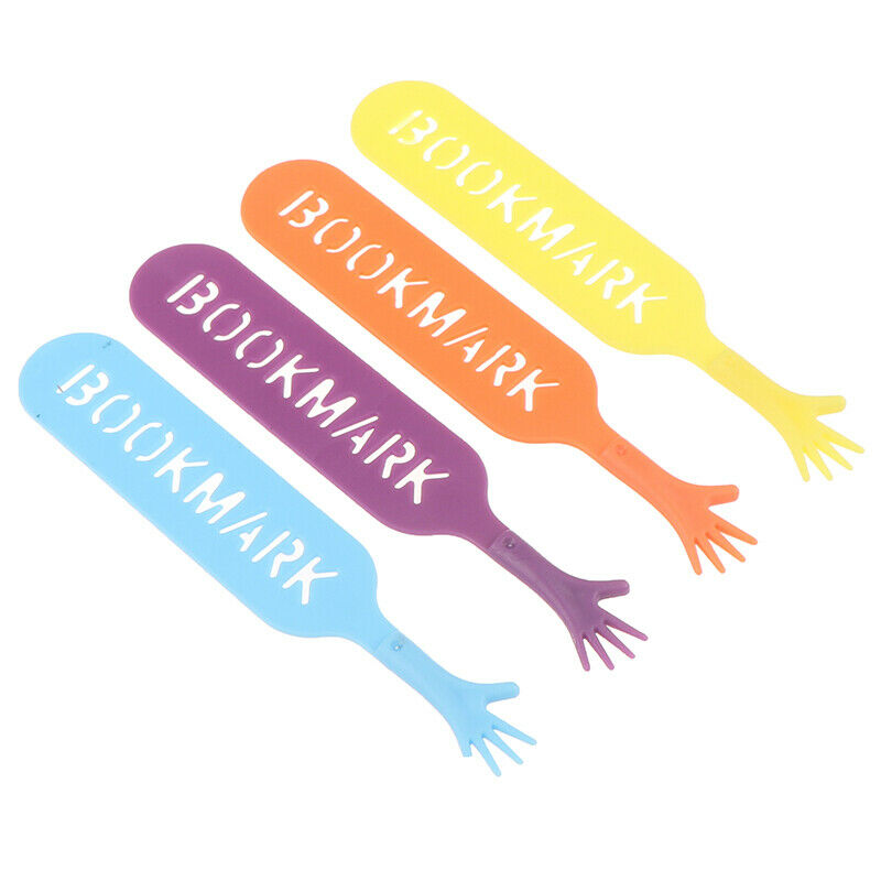4 pcs / lot 'Help Me' Colorful Bookmarks Reading Item For Children Stationery Tt