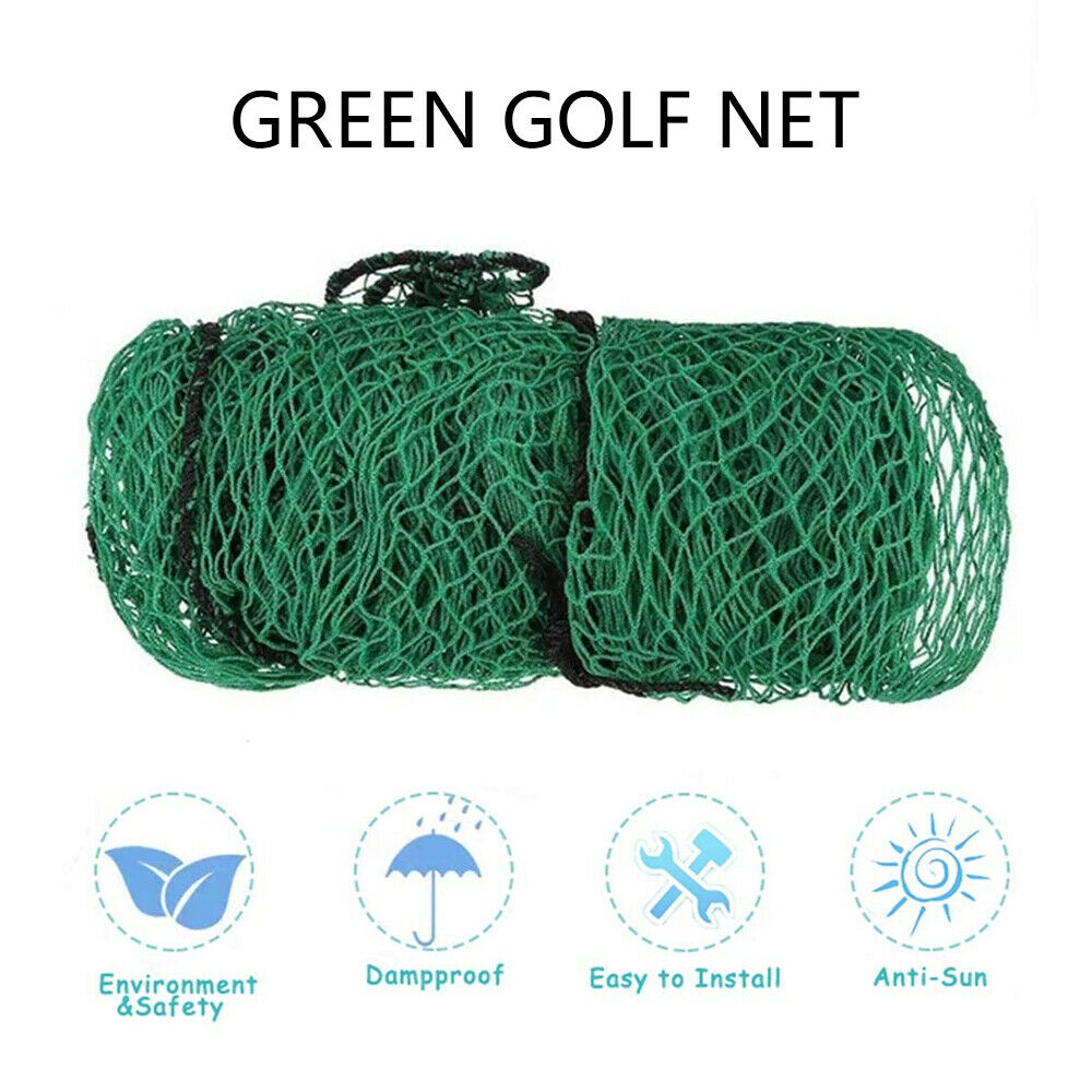 Golf Practice Net Heavy Duty Impact Netting Rope Border Sports Barrier Training