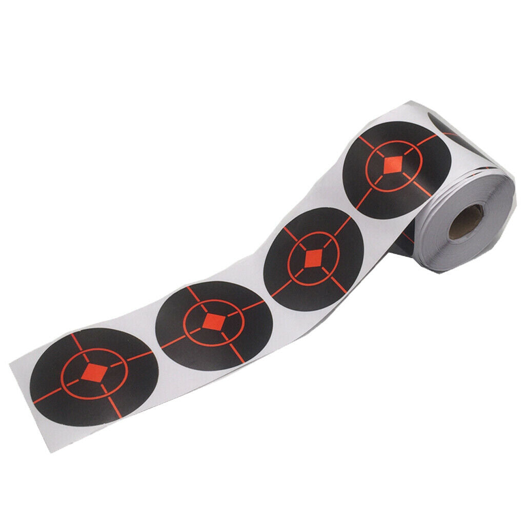 250 Pcs. Targets Reactive Splatter Diam. 7.5 Cm Self-adhesive