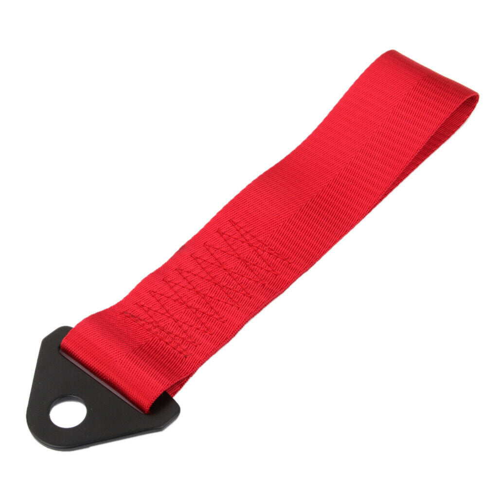 24x5cm Heavy Duty Nylon Tie Down Ratchet Strap Set Car Trailer Boat Red