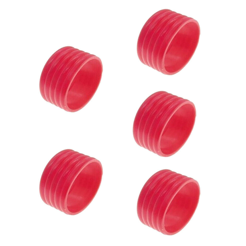 20Pcs Tennis Racquet Grip Ring Badminton Sweatband Silicone with 4 Color
