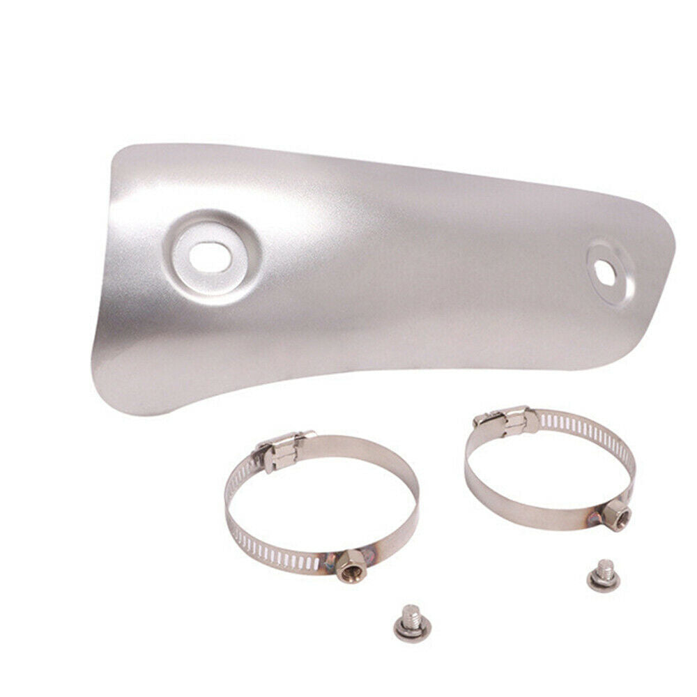 Universal Motorcycles Exhaust Link Pipe Heat Shield Cover Insulation Protection