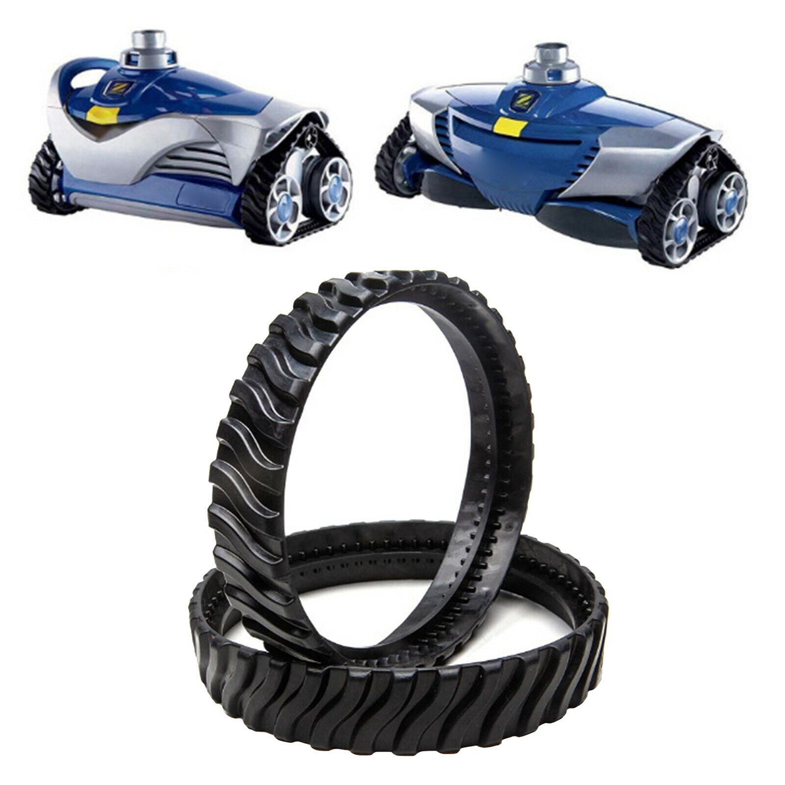 2Pieces Pool Tire Track Wheel Replace for Zodiac MX8 Elite MX6 Elite MX8 Mx6