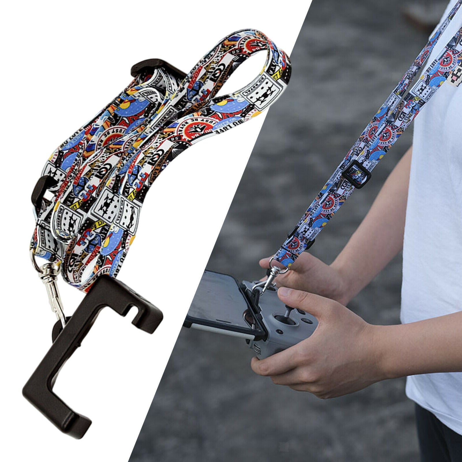Adjustable Neck Strap Lanyard Sling w/Hook for DJI Mavic air 2s air2 mini2