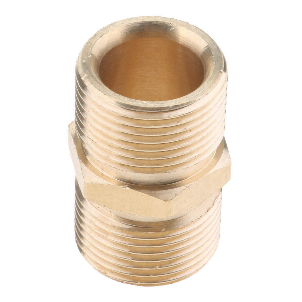 2x Female to Male Screw Threaded HOSE JOINER COUPLING ADAPTOR CONNECTOR A+B