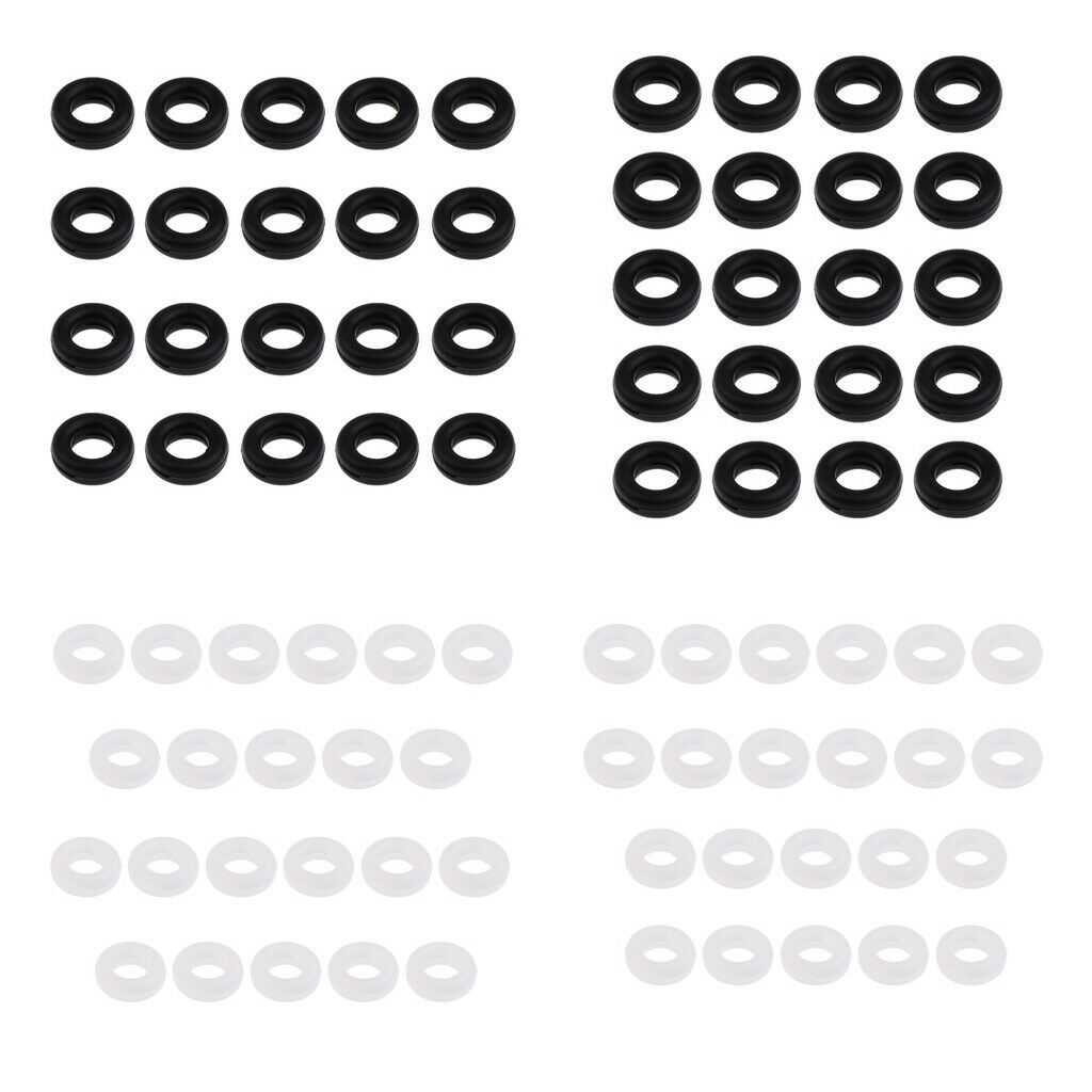 40 Pairs Soft Anti-Slip Eyeglass Hinge Rings Ear Hooks Eyewear for Glasses
