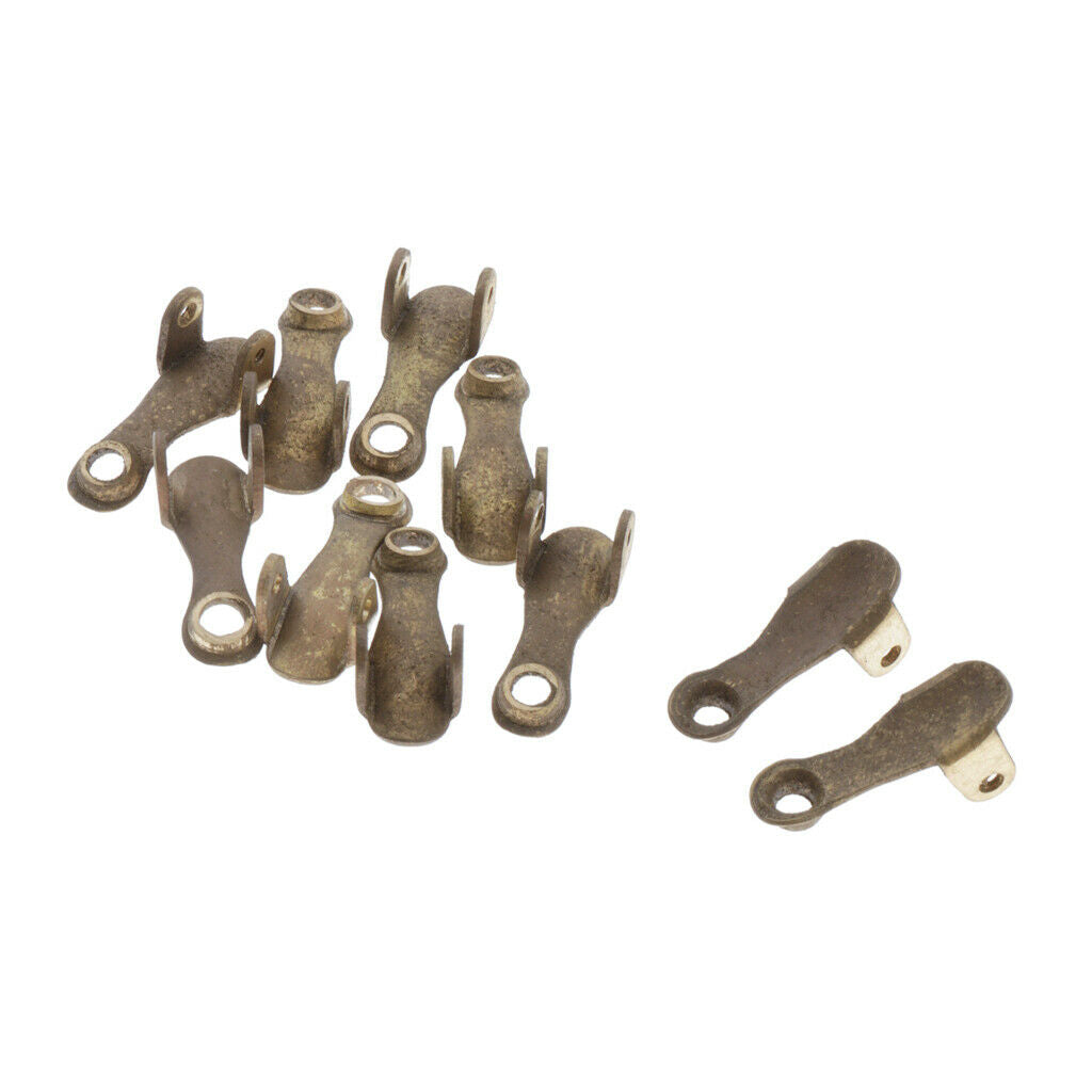 20 Pieces Small Trumpet Water Key  Replacement Trumpet Base Parts
