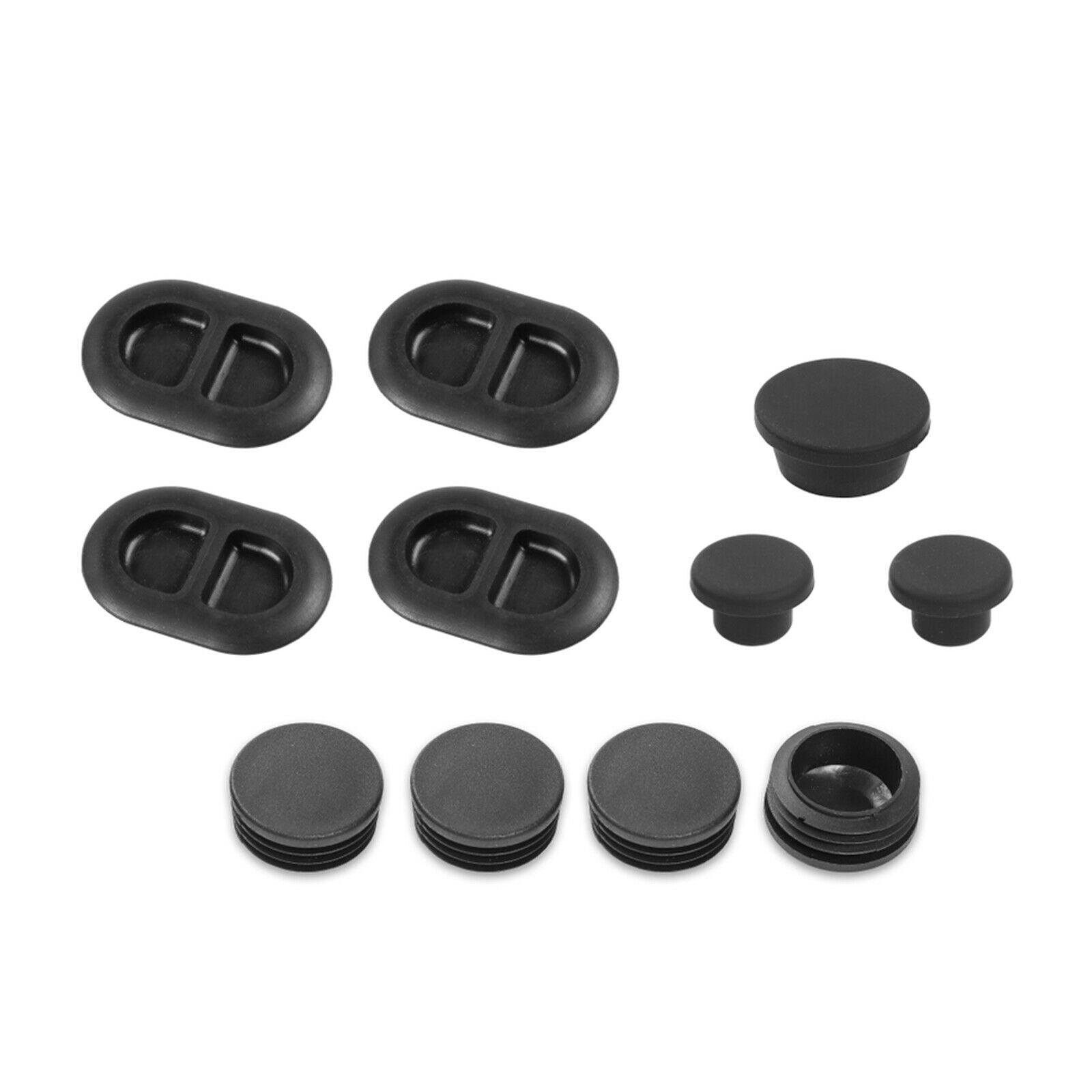 11pcs Small Rubber Floor Drain Plugs Pan Body Plug For Wrangler JK 07-17 CN
