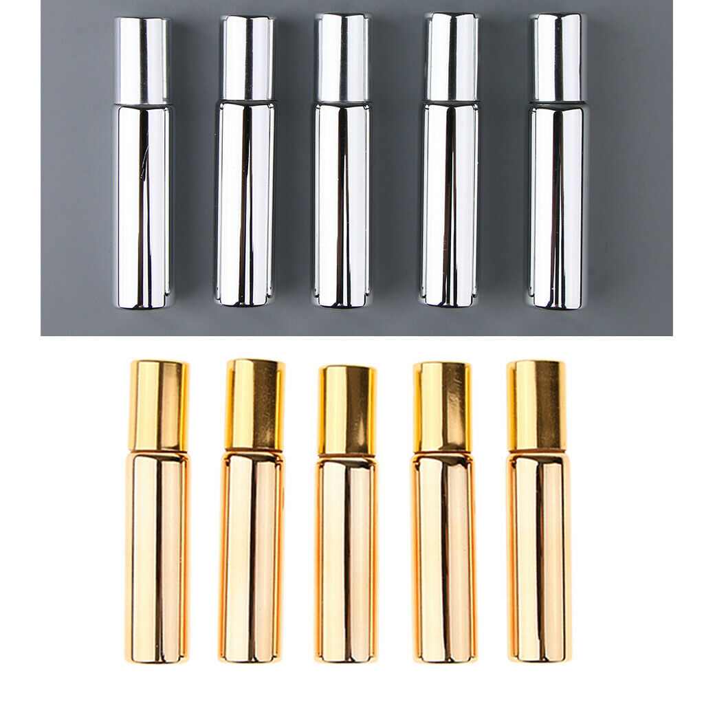 10x 3.4-Ounce Empty Roller Balls Sample Vials Tubes Roll-on Bottles Refillable