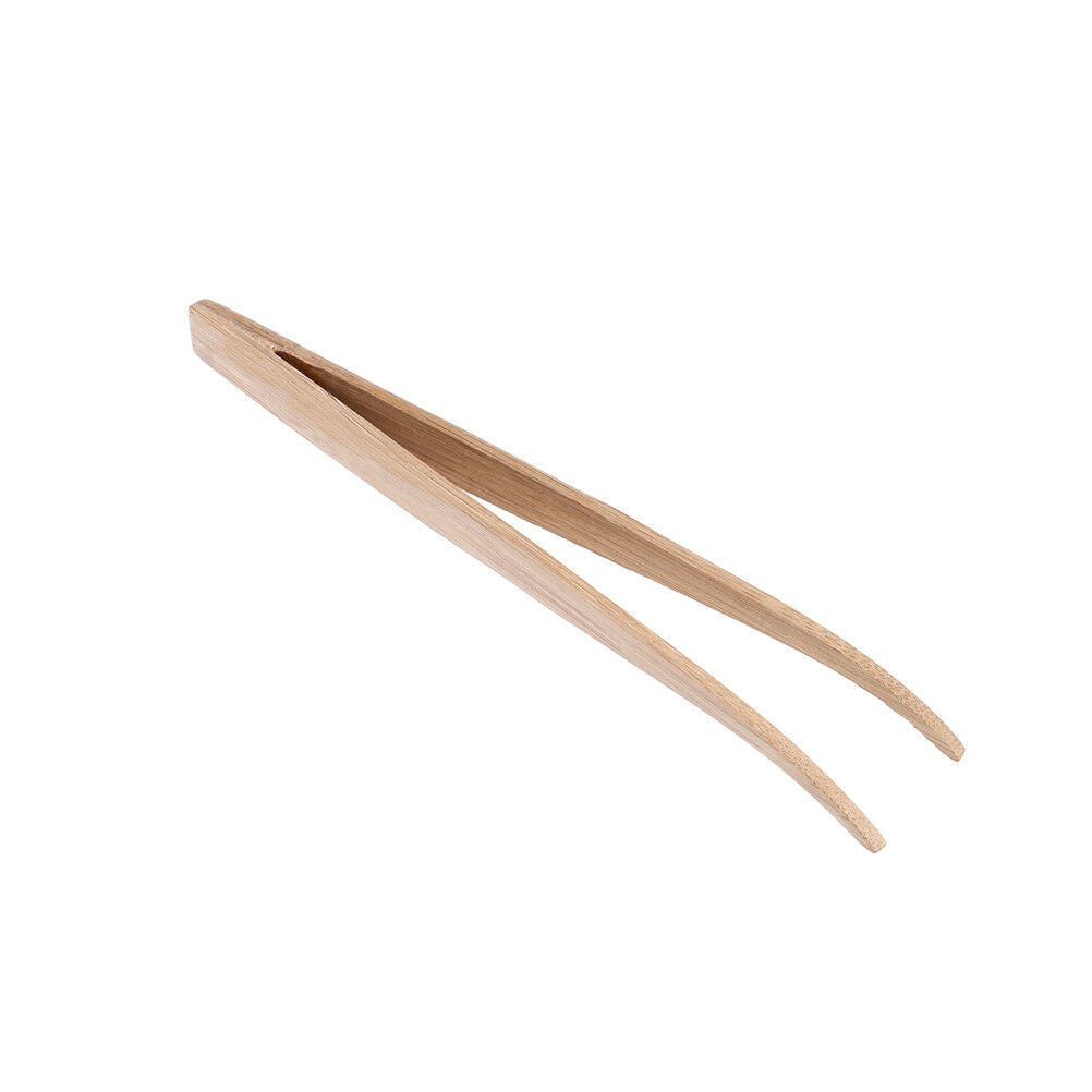 Eco-Friendly Bamboo Tool Angled Reptile Terrarium Feeding Tweezers&lAT.l8