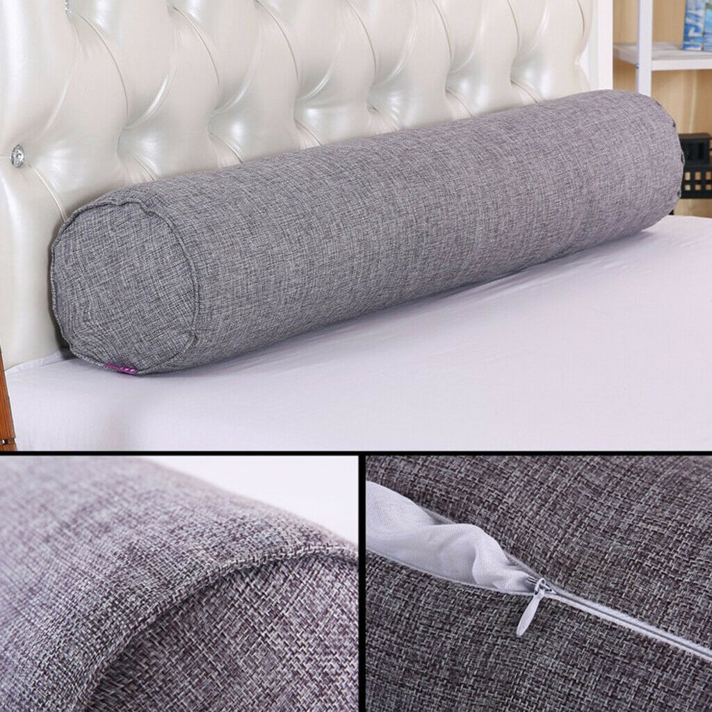 2PCS Comfortable Back Neck Roll Pillow Orthopedic Sleep Pillows Foot Support