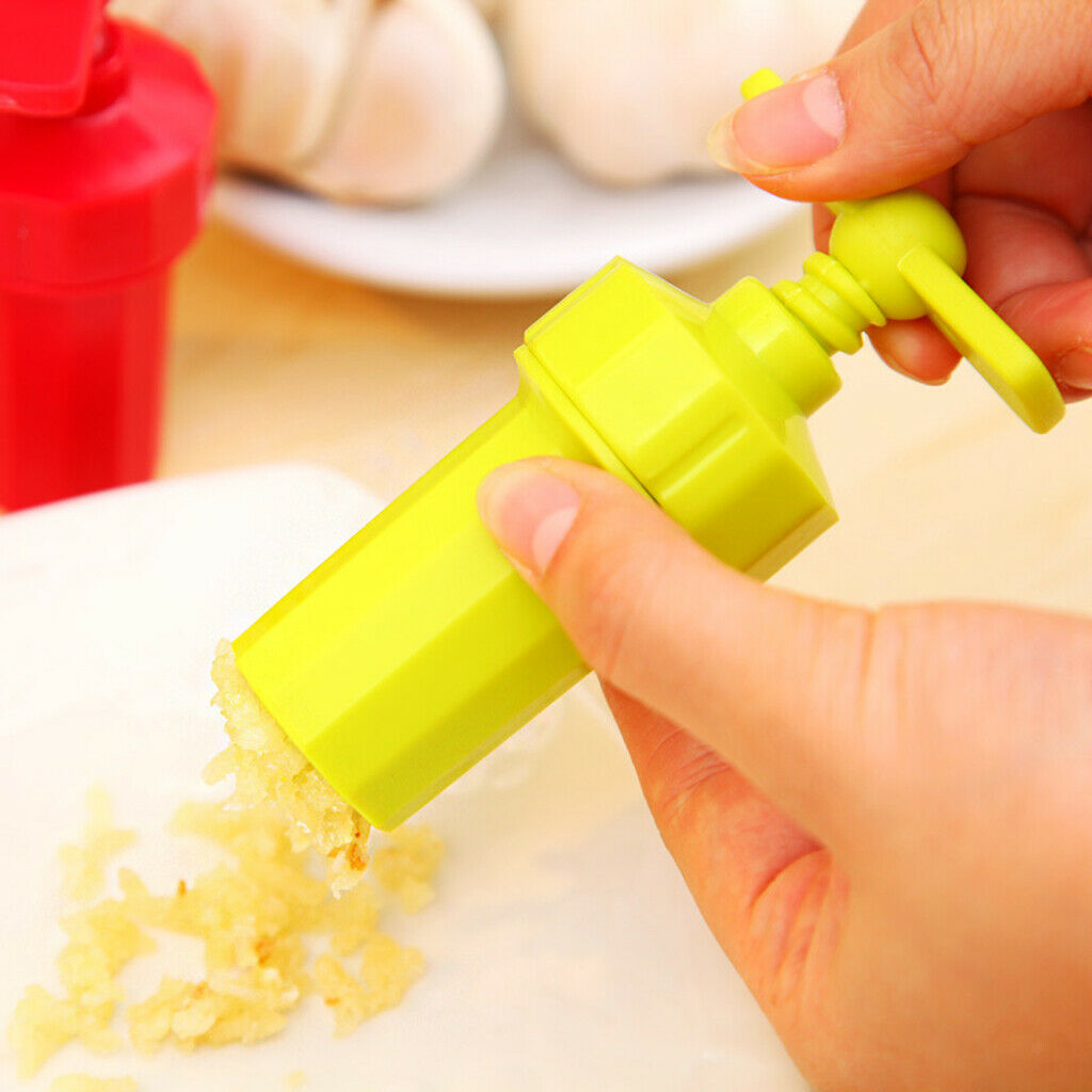 Garlic Press Crusher for Grinder Manual Press Easy Squeeze Handle Tools