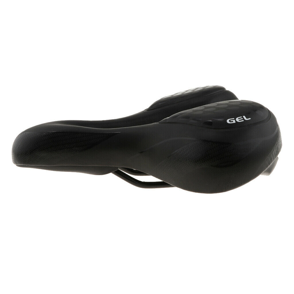 Mountain Bike Seat Cushions Cycling Saddle Cushions Shock Resistant Black